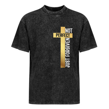 Not perfect - Men's Washed Vintage T-Shirt