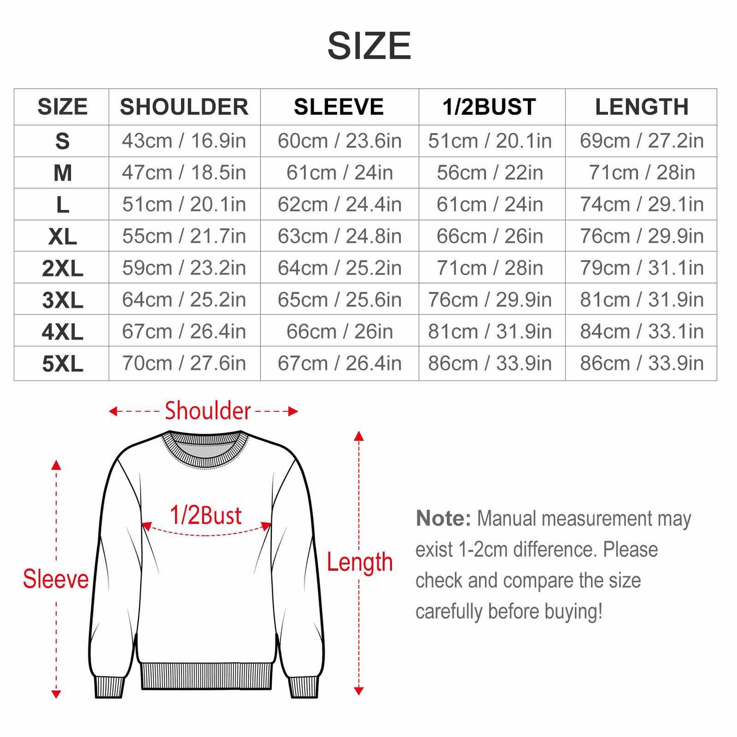 Not of this world - Cotton Long Sleeve Sweatshirt (multiple colour options)