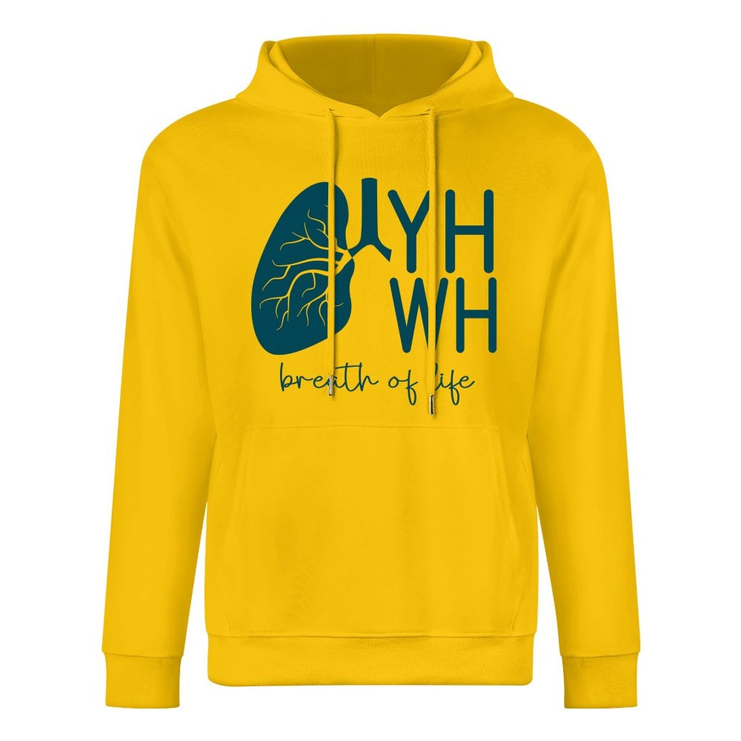 Breath of Life - Cotton Men's Hoodie with kangaroo pocket (multiple colour options)