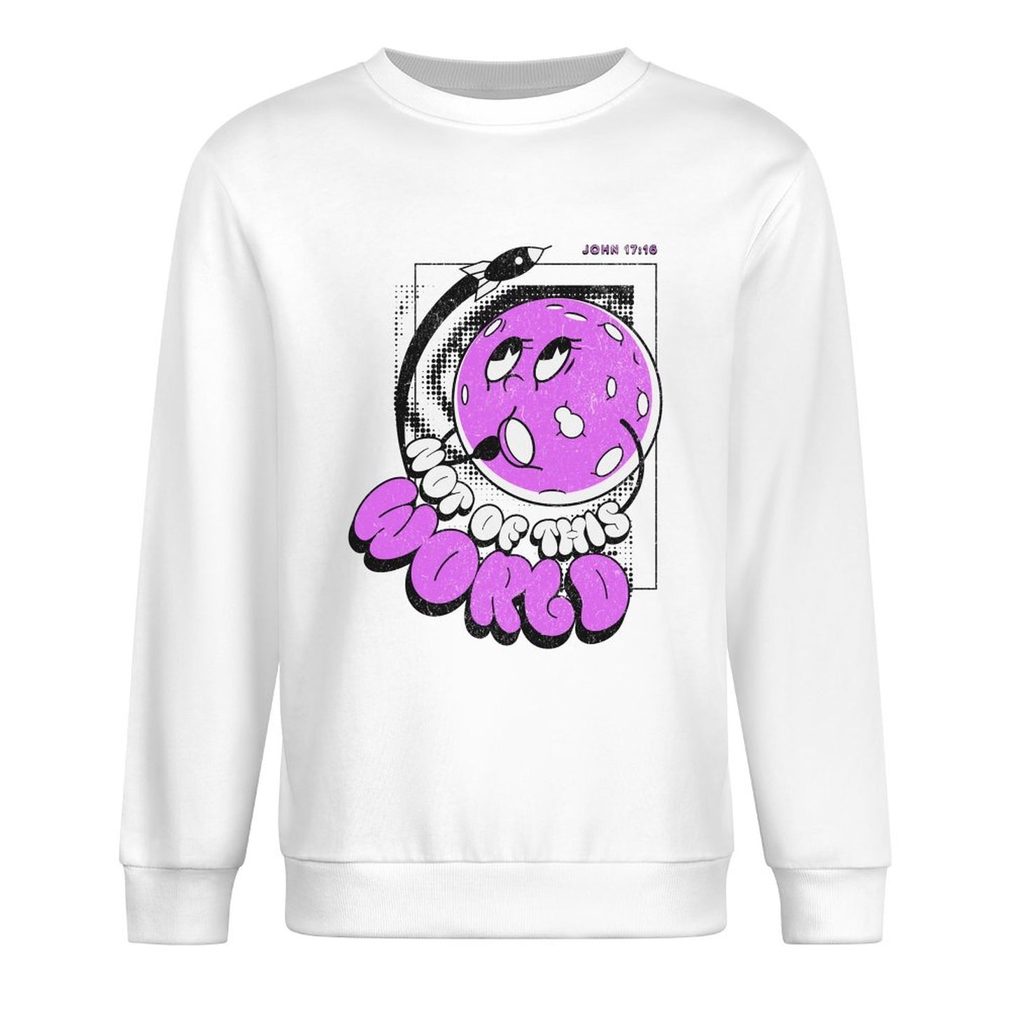 Not of this world - Cotton Long Sleeve Sweatshirt (multiple colour options)