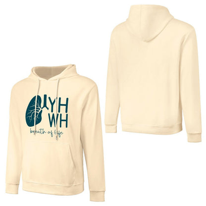 Breath of Life - Cotton Men's Hoodie with kangaroo pocket (multiple colour options)