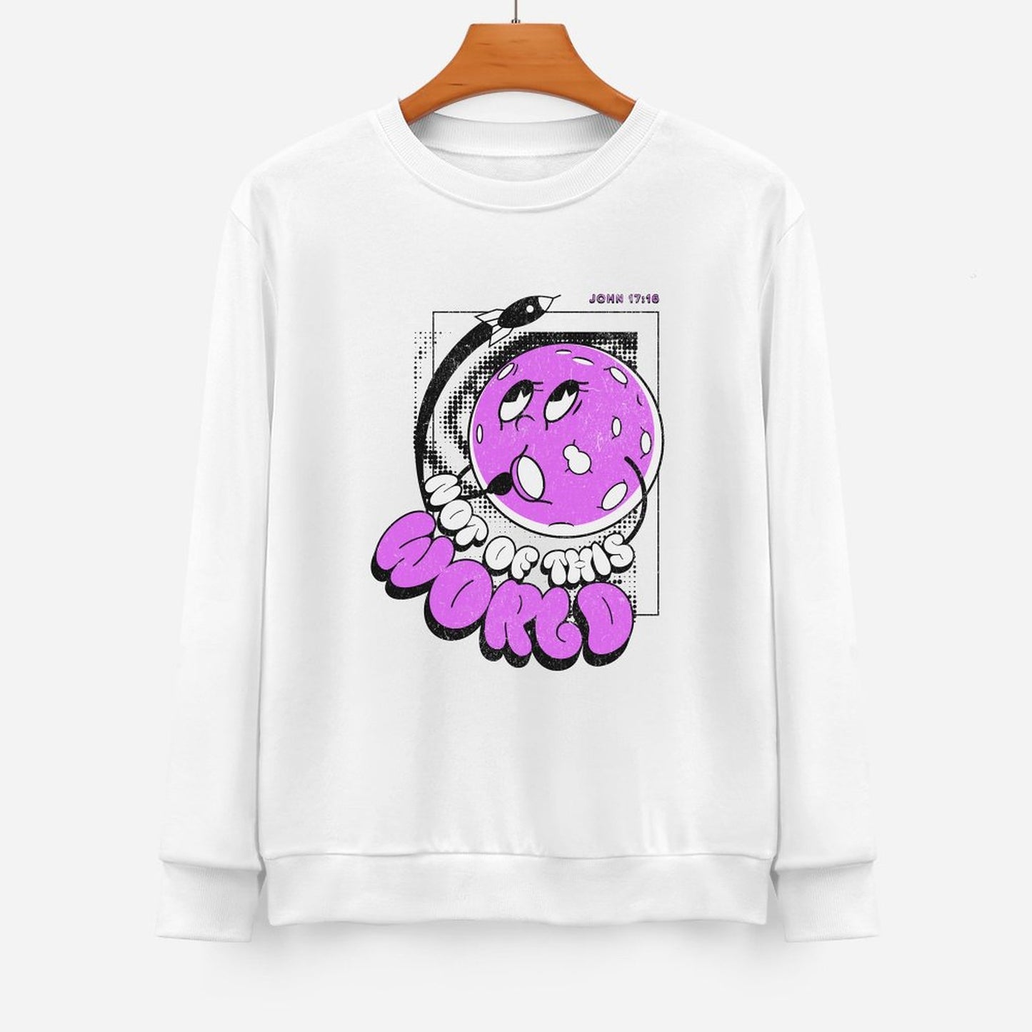 Not of this world - Cotton Long Sleeve Sweatshirt (multiple colour options)