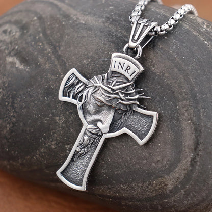 Jesus Crown of Thorns Pendant and Necklace