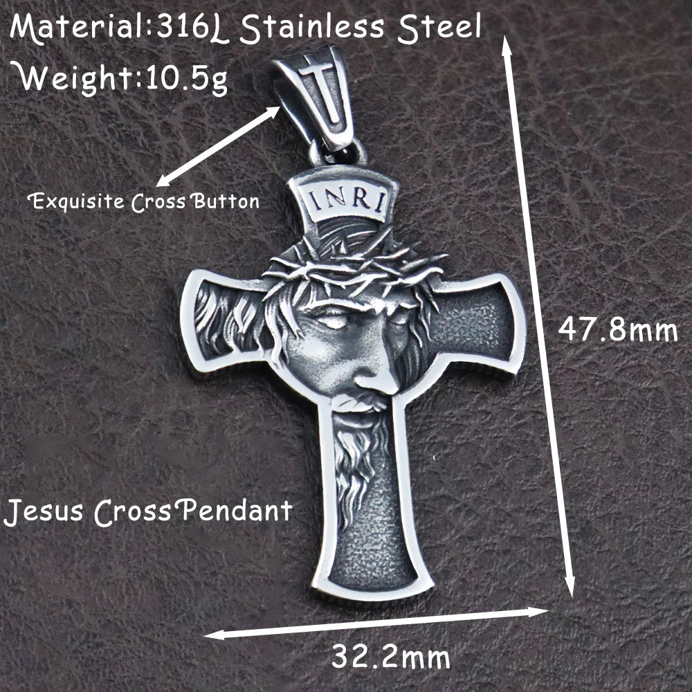 Jesus Crown of Thorns Pendant and Necklace