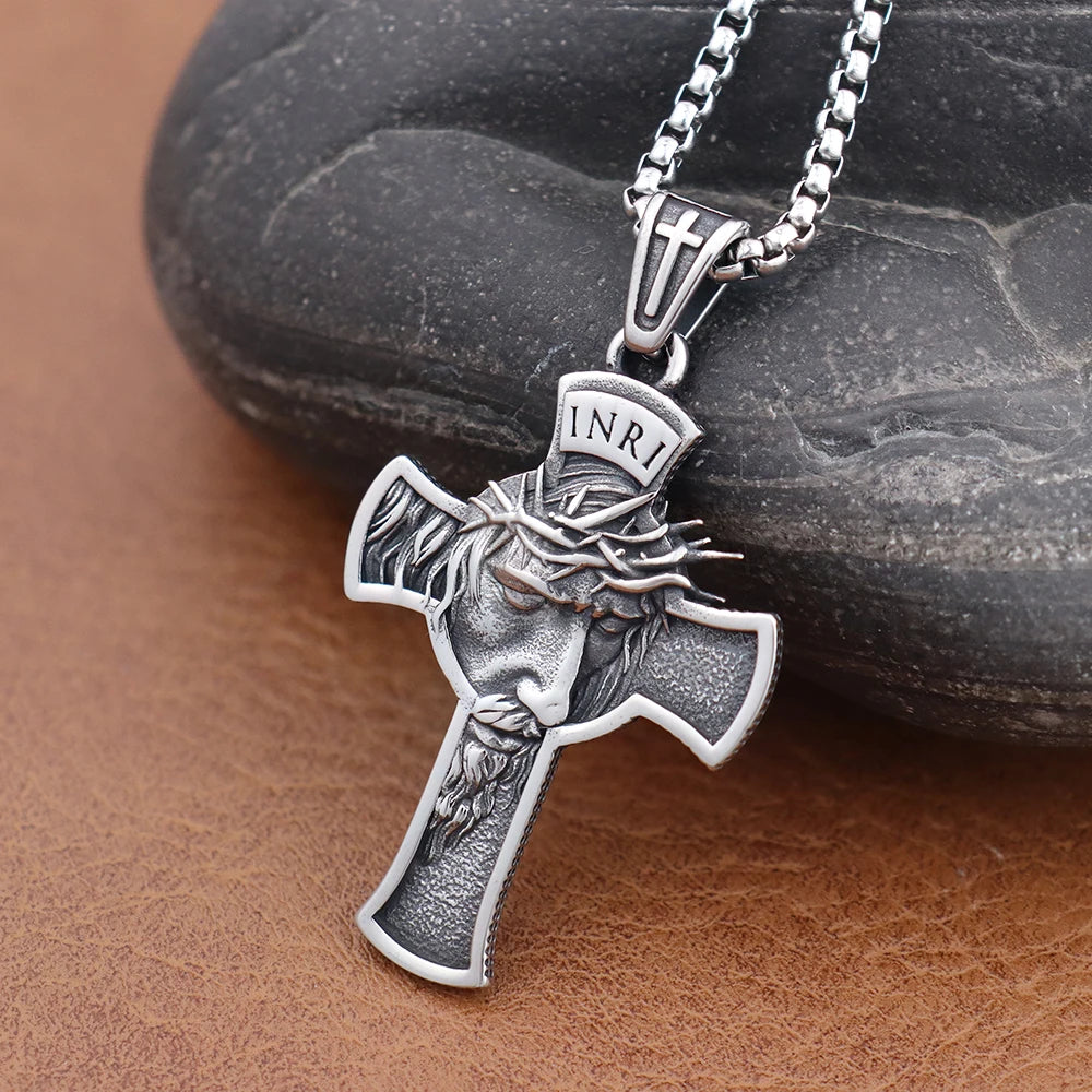 Jesus Crown of Thorns Pendant and Necklace