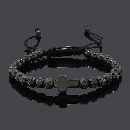 Stainless Steel Cross Bracelet