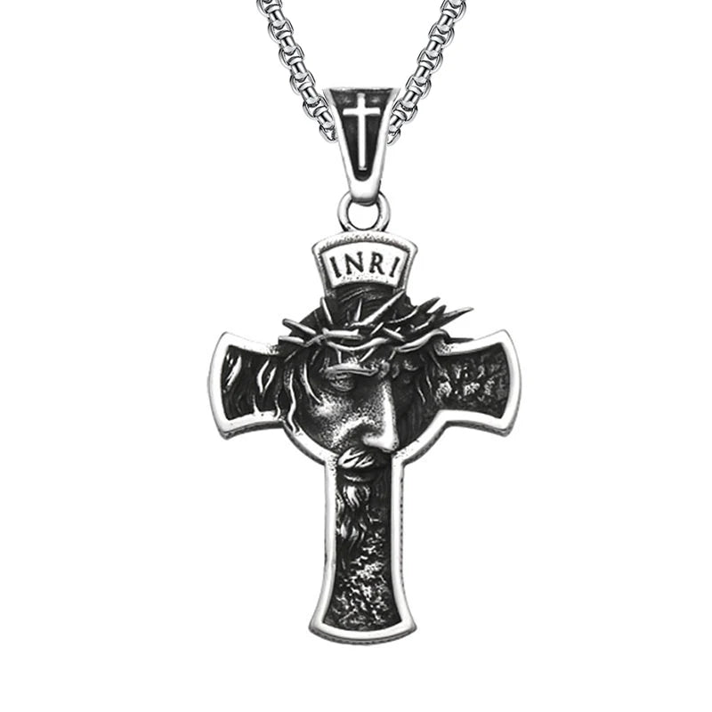 Jesus Crown of Thorns Pendant and Necklace