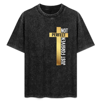 Not perfect - Men's Washed Vintage T-Shirt