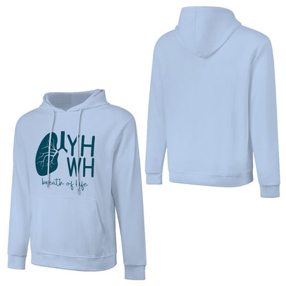 Breath of Life - Cotton Men's Hoodie with kangaroo pocket (multiple colour options)