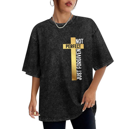 Not perfect - Men's Washed Vintage T-Shirt