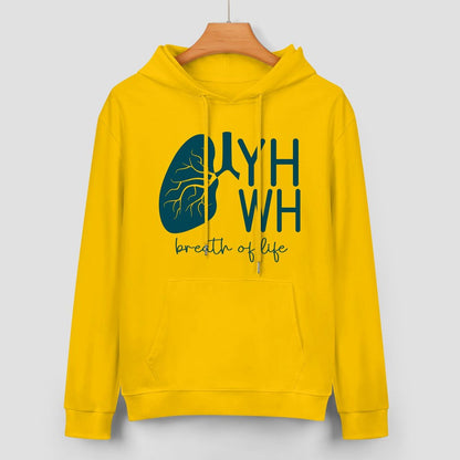 Breath of Life - Cotton Men's Hoodie with kangaroo pocket (multiple colour options)