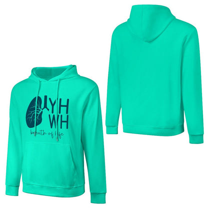 Breath of Life - Cotton Men's Hoodie with kangaroo pocket (multiple colour options)