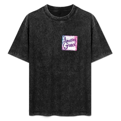 Amazing Grace - Women Washed Vintage T-Shirt